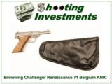 Browning Challenger Renaissance 71 Belgium RARE! - 1 of 4