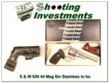Smith & Wesson 629-1 Stainless 6in 44 Mag in box! - 1 of 4