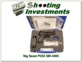 Sig Sauer P232 232 380 as new in case 4 mags! - 1 of 4
