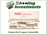 Politech Legend AK-47 S unfired in box with all accessories! - 1 of 4