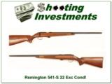 Remington 541-S 22 Short or LR Exc Cond! - 1 of 4