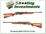 Browning BAR 243 Winchester Exc Cond! - 1 of 4