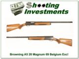 Browning A5 Magnum 20 69 Belgium VR EXC! - 1 of 4