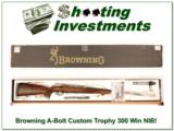 Browning Custom Trophy A-bolt NIB 300 Win Mag! - 1 of 4