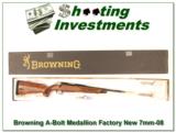Browning A-bolt II Medallion 7mm-08 last of the new ones! - 1 of 4