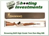 Browning Mark II BAR Hi-Grade 7mm Rem Mag NIB! - 1 of 4
