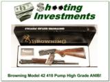 Browning Model 42 410 High Grade ANIB Box! - 1 of 4