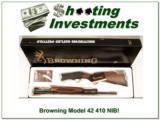 Browning Model 42 410 NIB Box! - 1 of 4