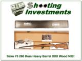 Sako AIII Varmint in 260 Rem XXX Wood, NEW IN BOX! - 1 of 4