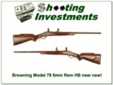 Browning Model 78 6mm Heavy Barrel Exc Wood! - 1 of 4