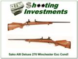 Sako Finnbear Deluxe AIII in 270 Winchester! - 1 of 4