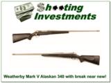 Weatherby Mark V Alaskan 340 with accubreak! - 1 of 4
