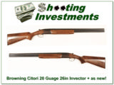 Browning Citori 20 Gauge as new very nice wood! - 1 of 4
