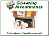 Smith & Wesson 22A ANIB with 4 magazines! - 1 of 4