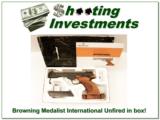 Browning Medalist International new, unfired in box! - 1 of 4