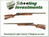 Browning A5 Light 20 76 Belgium as new! - 1 of 4