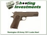 Remington Rand US Army 1911 first year 1942 looks new! - 1 of 4