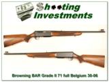 Browning BAR Grade II 71 Belgium 30-06 - 1 of 4