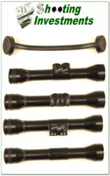 Weatherby Imperial vintage German 2-7x Rifle Scope with covers - 1 of 1