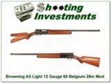 Browning A5 Light 12 1960 Belgium nice wood! - 1 of 4