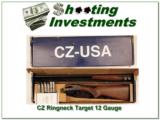 CZ Ring neck Target 12 Gauge NIB! - 1 of 4