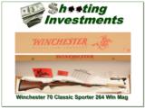 Winchester 70 Classic Sporter in 264 Win Mag NIB - 1 of 4