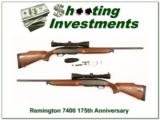 Remington 7400 175th Anniversary 30-06 Leupold 3-9 - 1 of 4