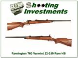 Remington 700 Varmint 22-250 Pressed Checkering Heavy Barrel - 1 of 4