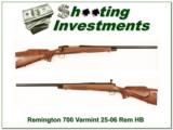 Remington 700 Varmint rare 25-06 Heavy Barrel - 1 of 4