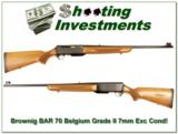 Browning BAR Grade II 70 Belgium 7mm Rem Mag - 1 of 4