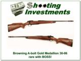 Browning A-bolt Gold Medallion 30-06 with BOSS! - 1 of 4