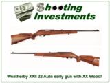 Weatherby Mark XXII 22 Auto early gun nice wood! - 1 of 4