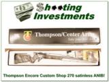 Thompson Center Encore Custom Shop Stainless Heavy Barrel 270 Winchester! - 1 of 4