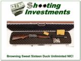 Browning A5 Ducks Unlimited Sweet Sixteen NIC! - 1 of 4