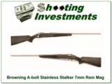 Browning A-bolt Stainless Stalker 26in 7mm Rem Mag - 1 of 4