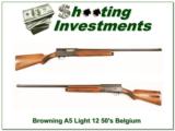 Browning A5 Light 12 57 Belgium blond nice! - 1 of 4