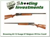 Browning A5 67 Belgium 12 Gauge Exc Cond! - 1 of 4