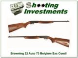 Browning 22 Auto 73 Belgium near new condition! - 1 of 4
