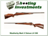 Weatherby Mark V Deluxe *** LEFT HAND *** 300 Wthy Mag Exc Cond! - 1 of 4