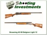 Browning A5 Light 12 68 Belgium Vent Rib - 1 of 4