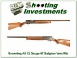 Browning A5 12 Gauge 67 Belgium Vent Rib Modified - 1 of 4