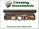 Browning Gold Ducks Unlimited 60th Anniversary NIC - 1 of 4