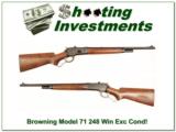 Browning Model 71 348 Win near new nice wood! - 1 of 4