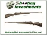 Weatherby Accumark 30-378 Exc Cond! - 1 of 4
