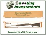 Remington 700 VSSF 220 Swift Stainless Fluted factory ported in box! - 1 of 4
