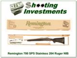 Remington 700 SPS Stainless in 204 Ruger - 1 of 4