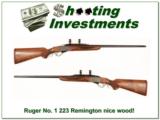 Ruger No. 1 223 Remington Red Pad! - 1 of 4