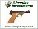 Browning Challenger 69 Belgium 4 1/2 in as new! - 1 of 4