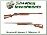 Browning A5 Magnum 12 70 Belgium 30in VR - 1 of 4
