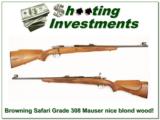Browning Safari Grade 308 50’s Belgium Mauser! - 1 of 4